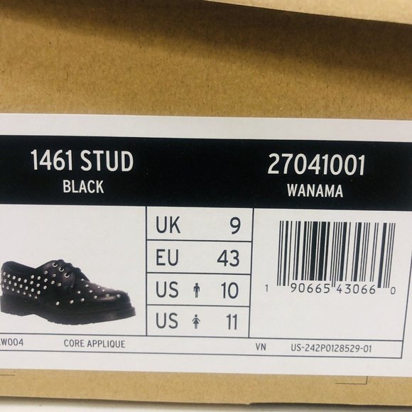 Dr. Martens  1461 Stud Wanama Oxfords - Picture 7 of 9